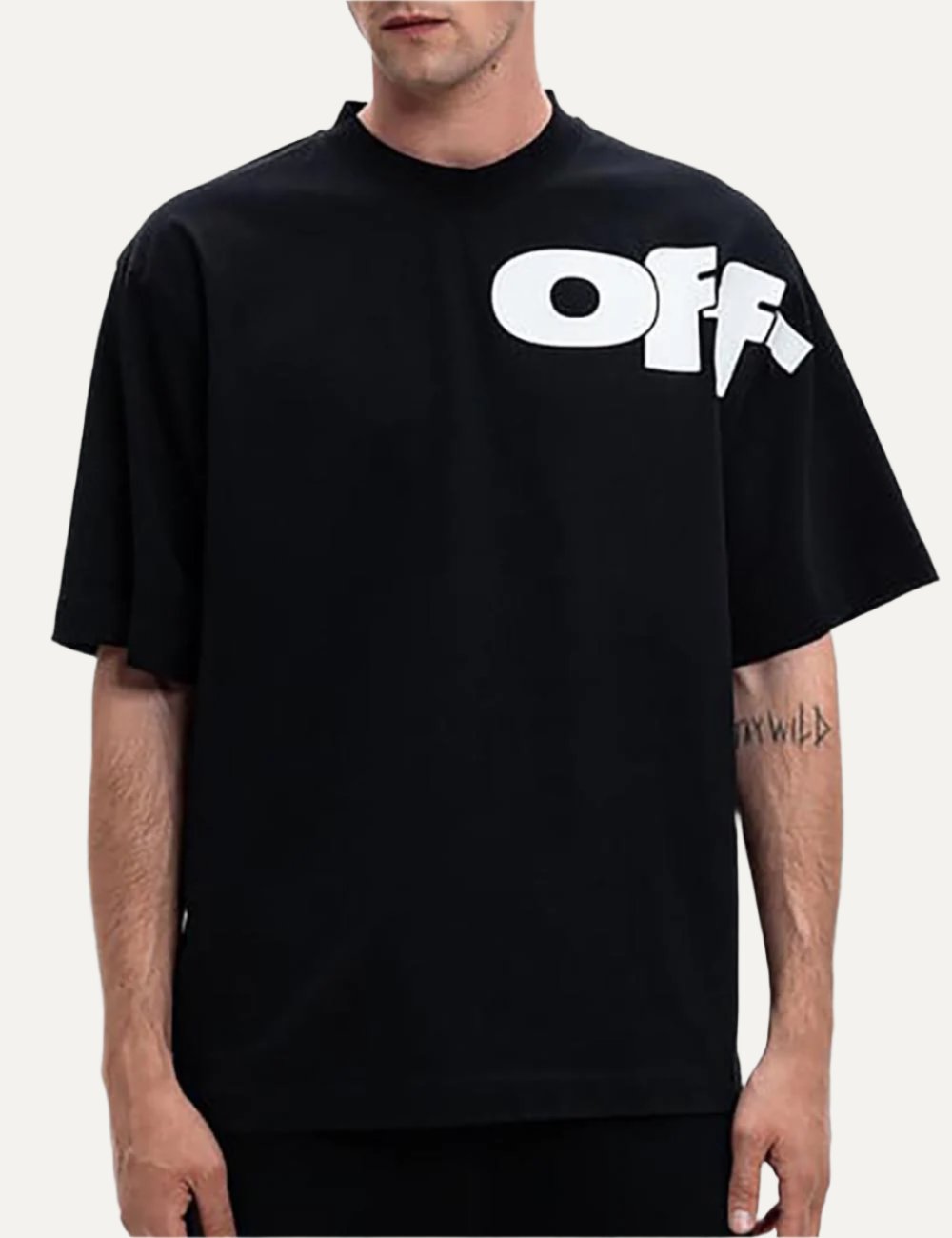 OFF WHITE SHARED LOGO SKATE S/S TEE