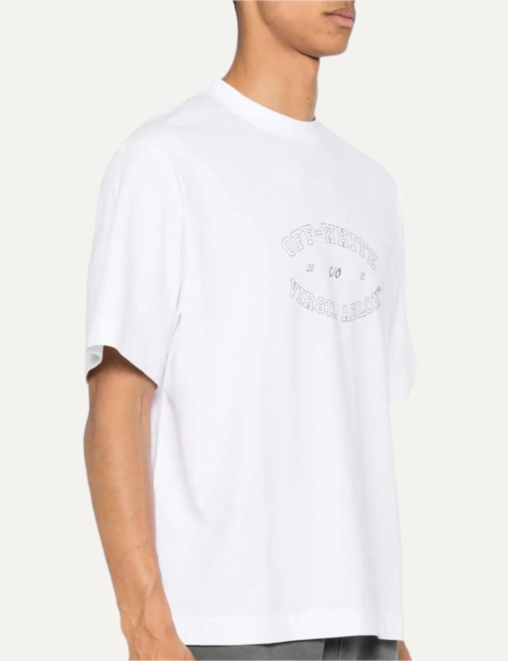 OFF WHITE COLLEGE SKATE S/S TEE