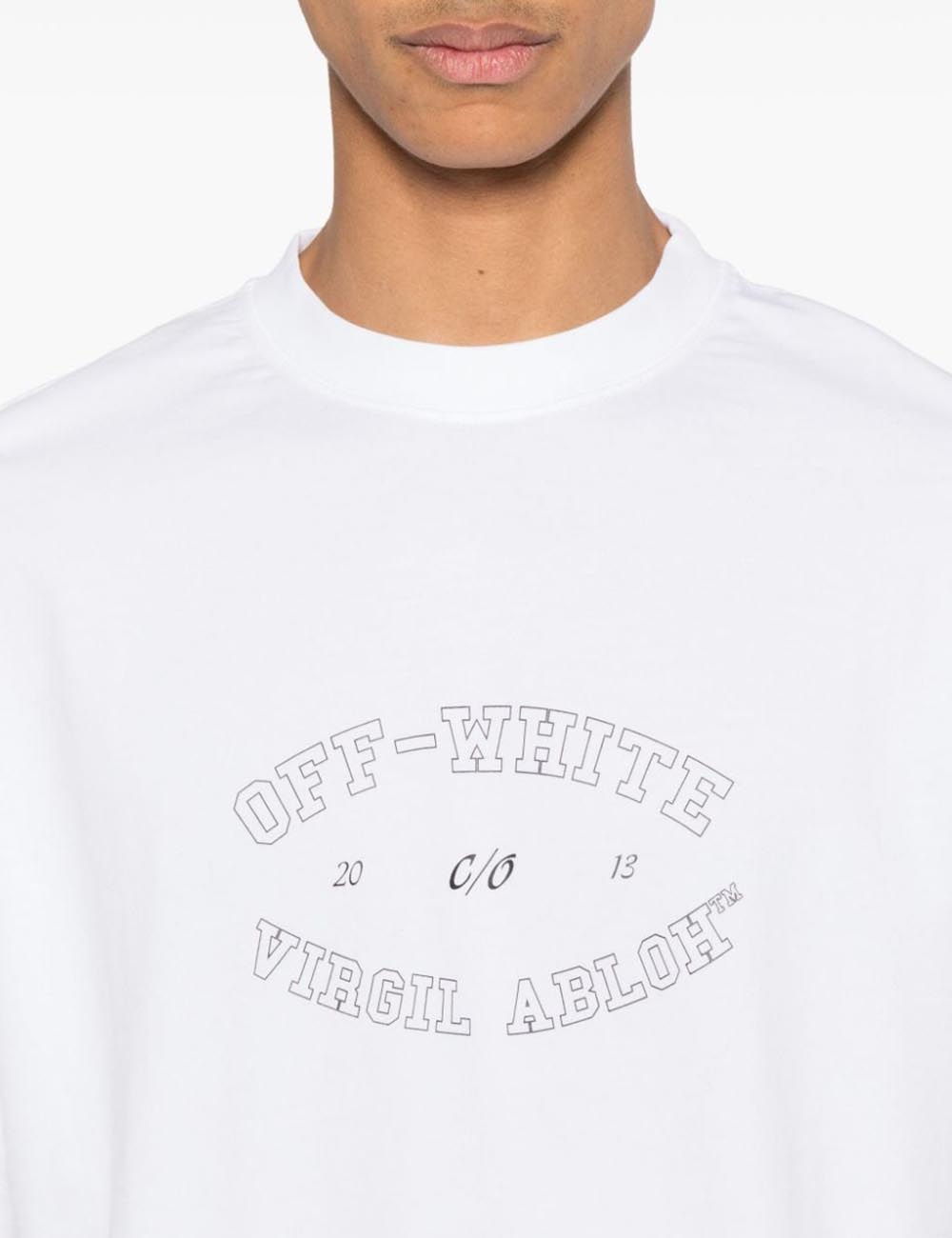 OFF WHITE COLLEGE SKATE S/S TEE