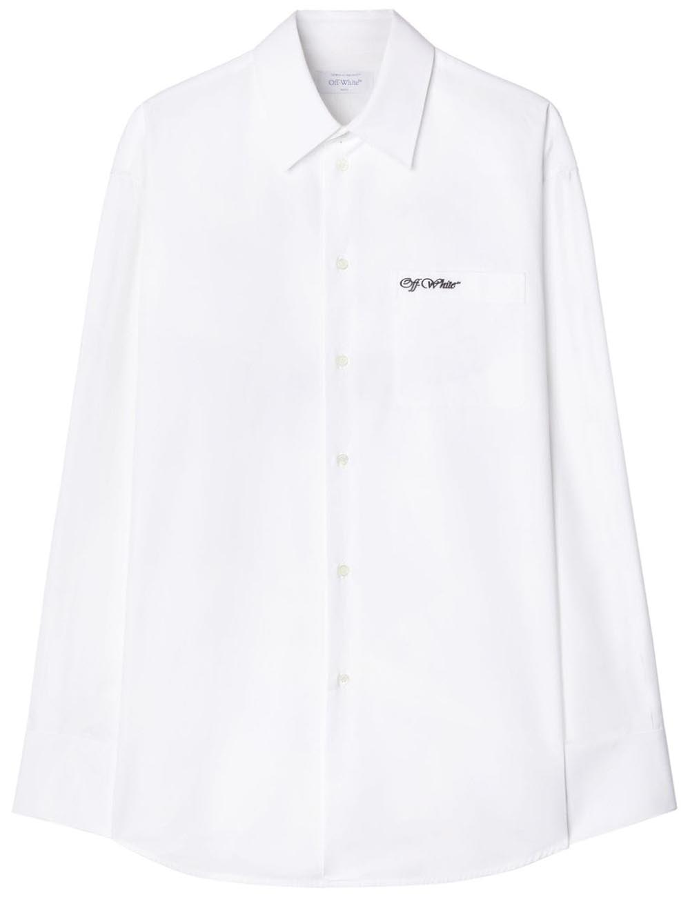 OFF WHITE COLLEGE POPL OVERSIZE SHIRT