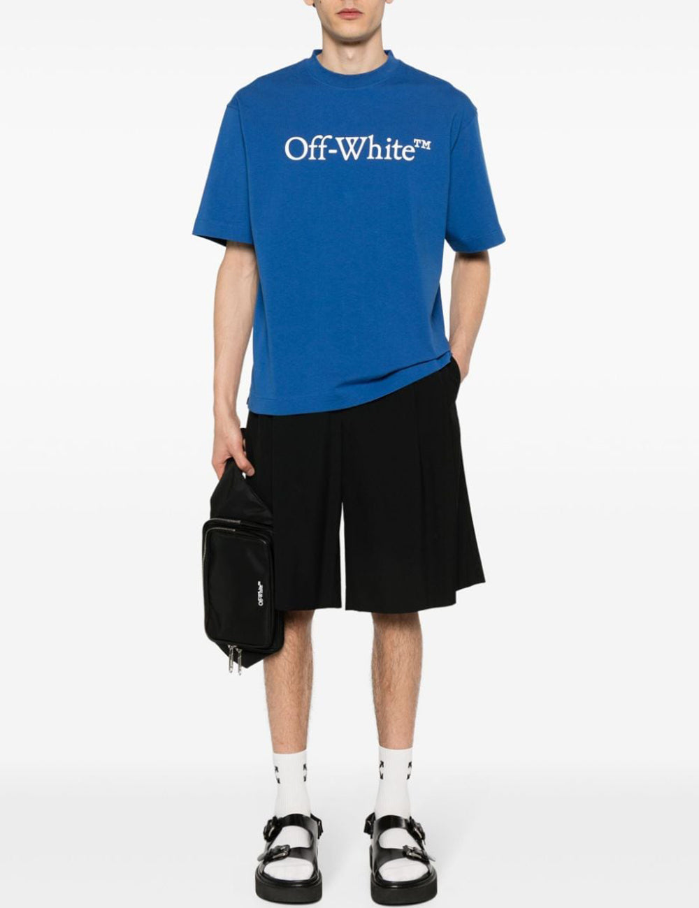 OFF WHITE BIG BOOKISH SKATE S/S TEE