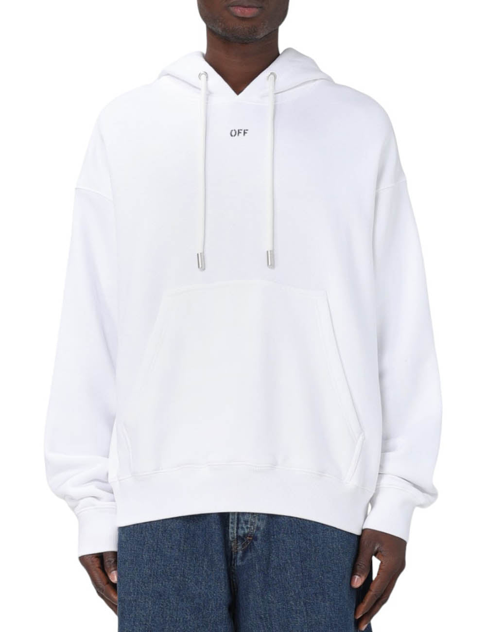 OFF WHITE OFF STAMP SKATE HOODIE OFF WHITE