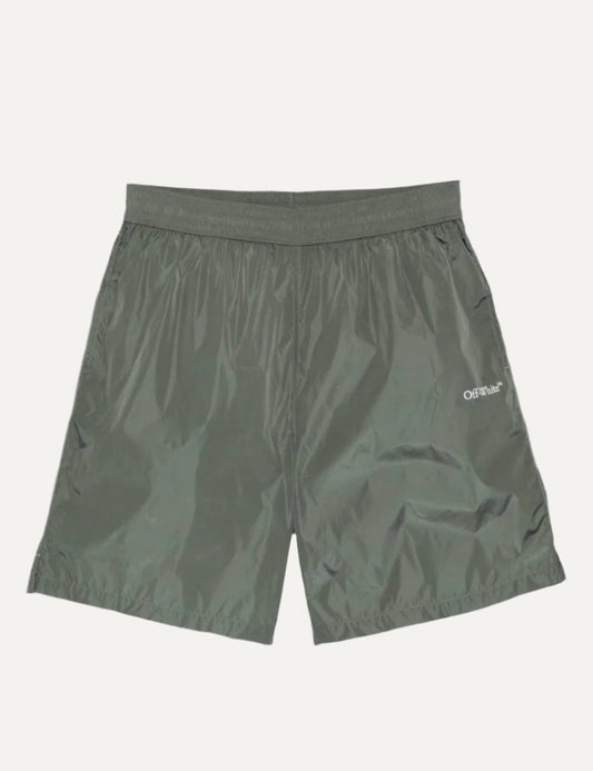 OFF WHITE ARR SURFER SWIMSHORTS