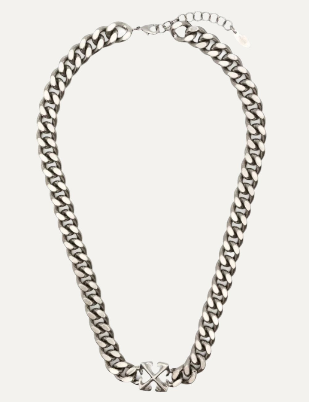 OFF WHITE ARROW CHAIN NECKLACE