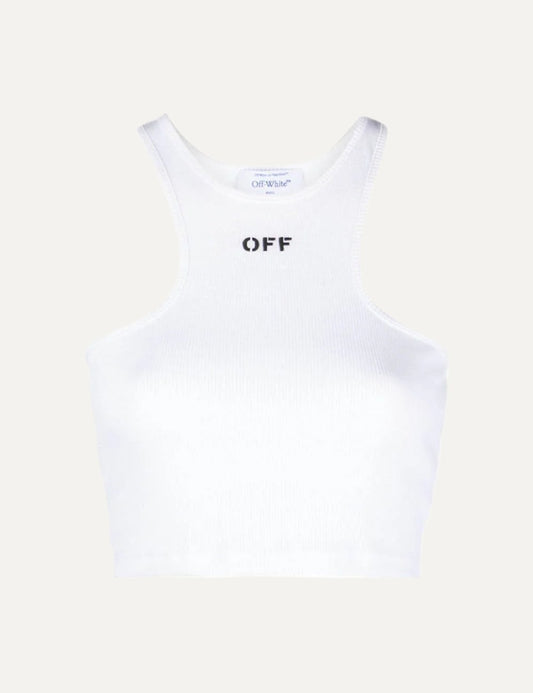 OFF WHITE OFF STAMP RIB ROWING TOP OFF WHITE