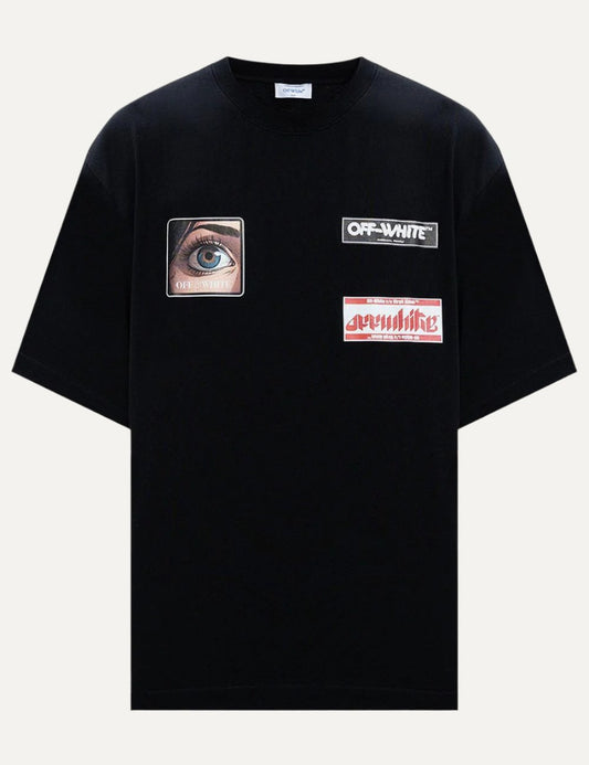 OFF WHITE EYE LOGO SKATE S/S TEE