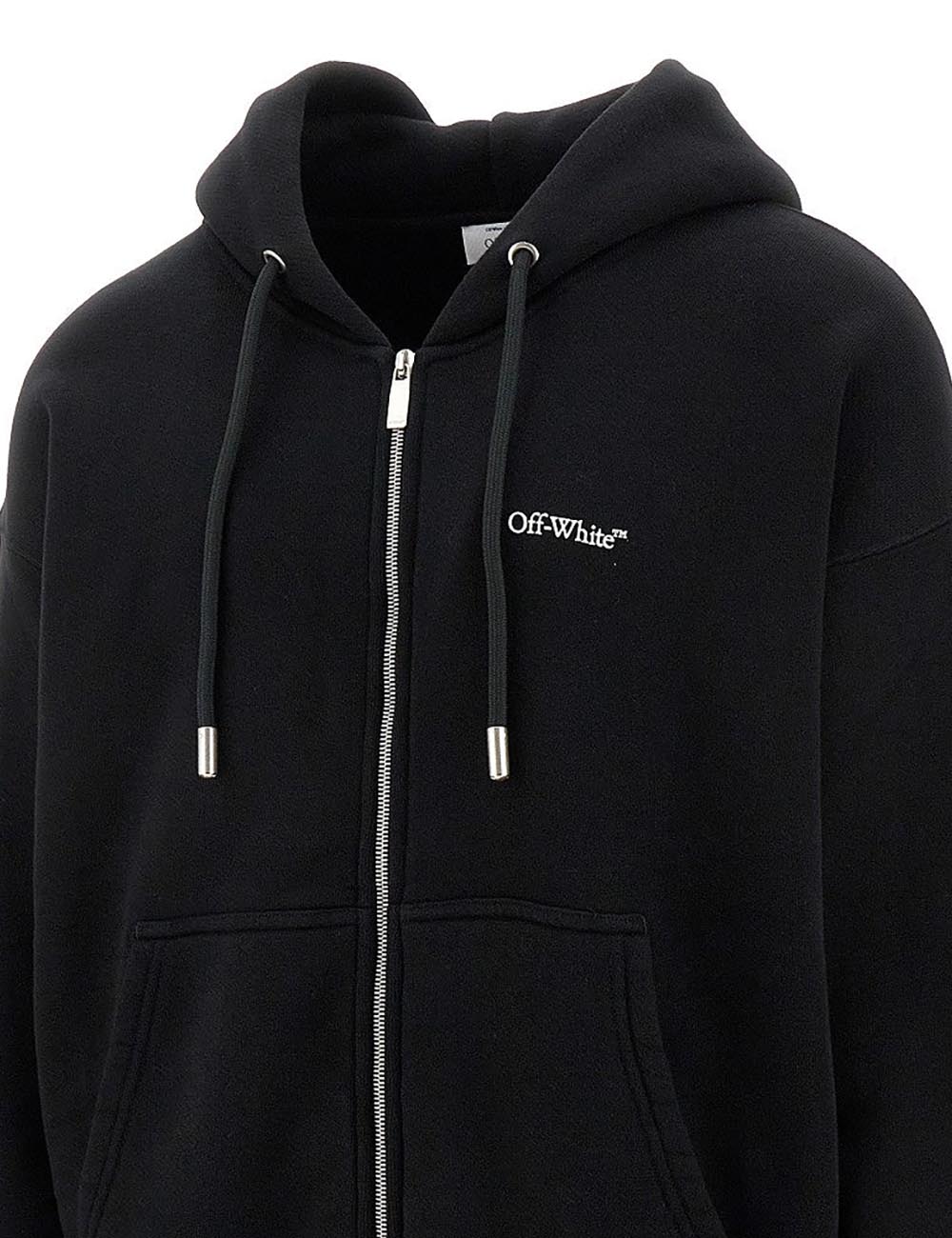 OFF WHITE WINDY ARROW ZIP SKATE HOODIE