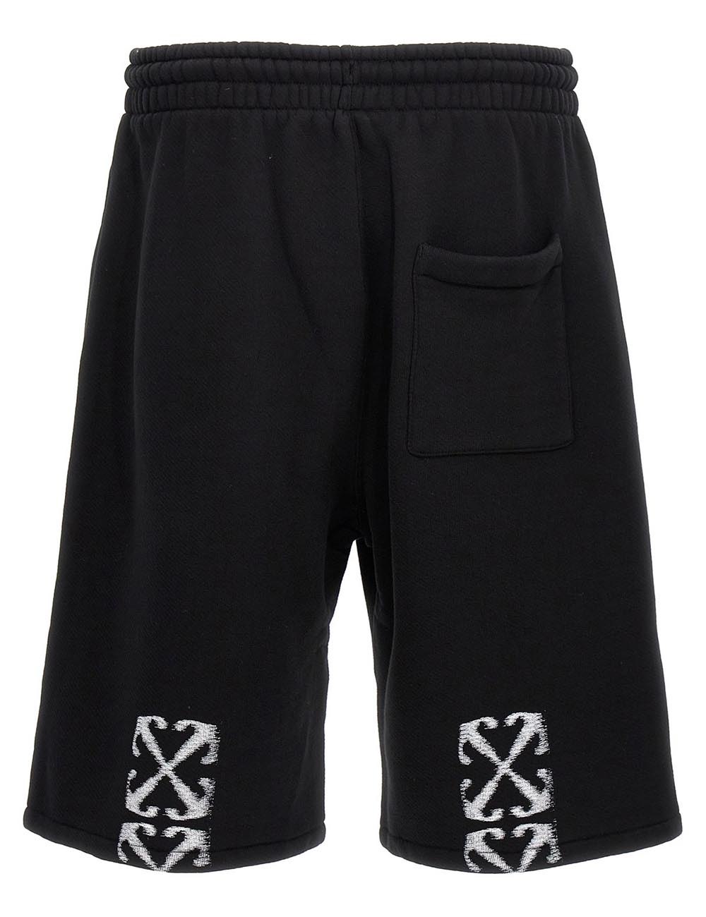 OFF WHITE WINDY ARROW SKATE SWEATSHORT