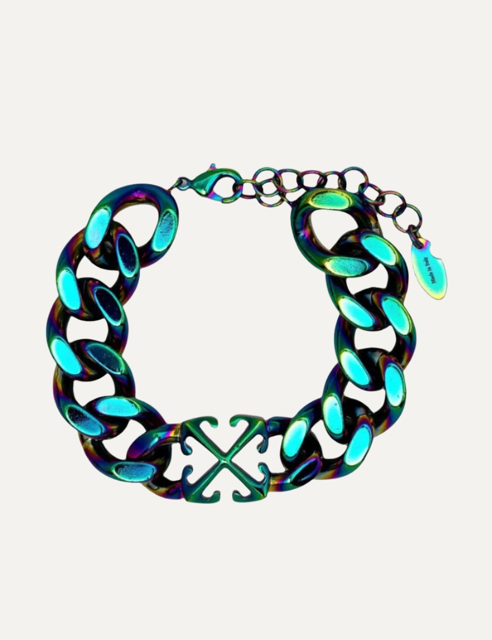 OFF WHITE ARROW CHAIN BRACELET