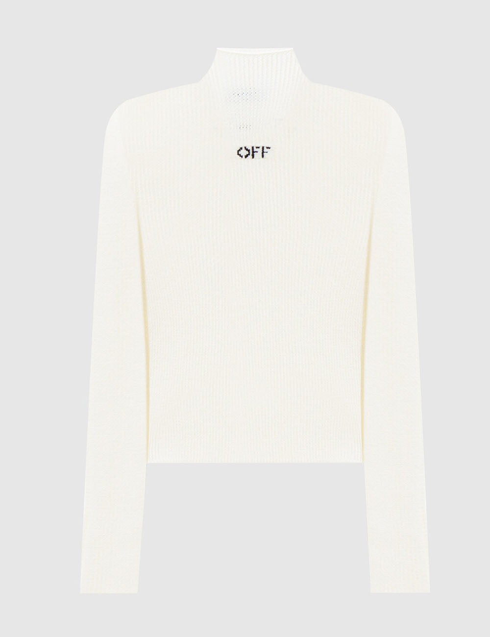 OFF WHITE OFF NET TURTLNECK OFF WHITE