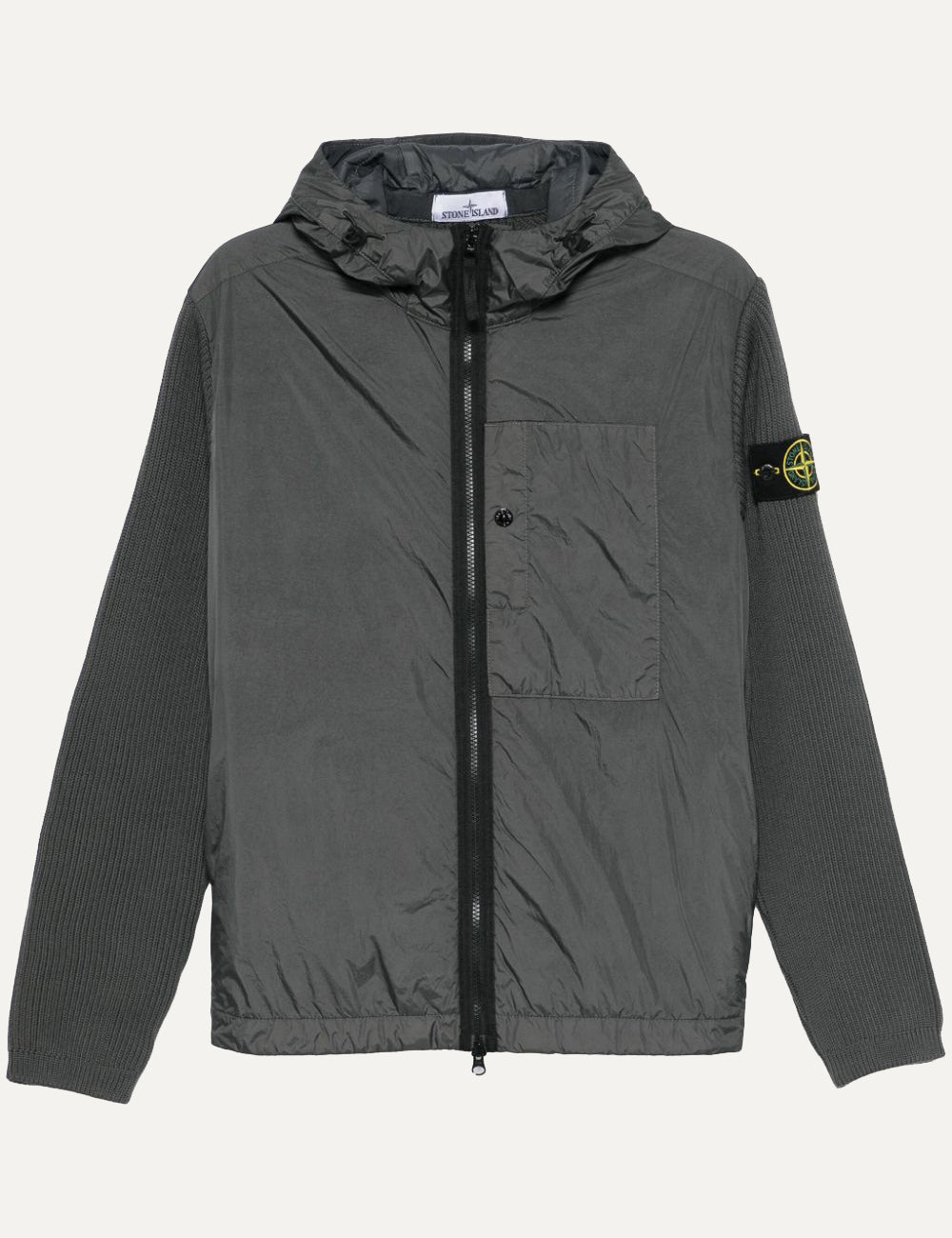 STONE ISLAND GIUBBOTTO C/PARTI IN MAGLIA