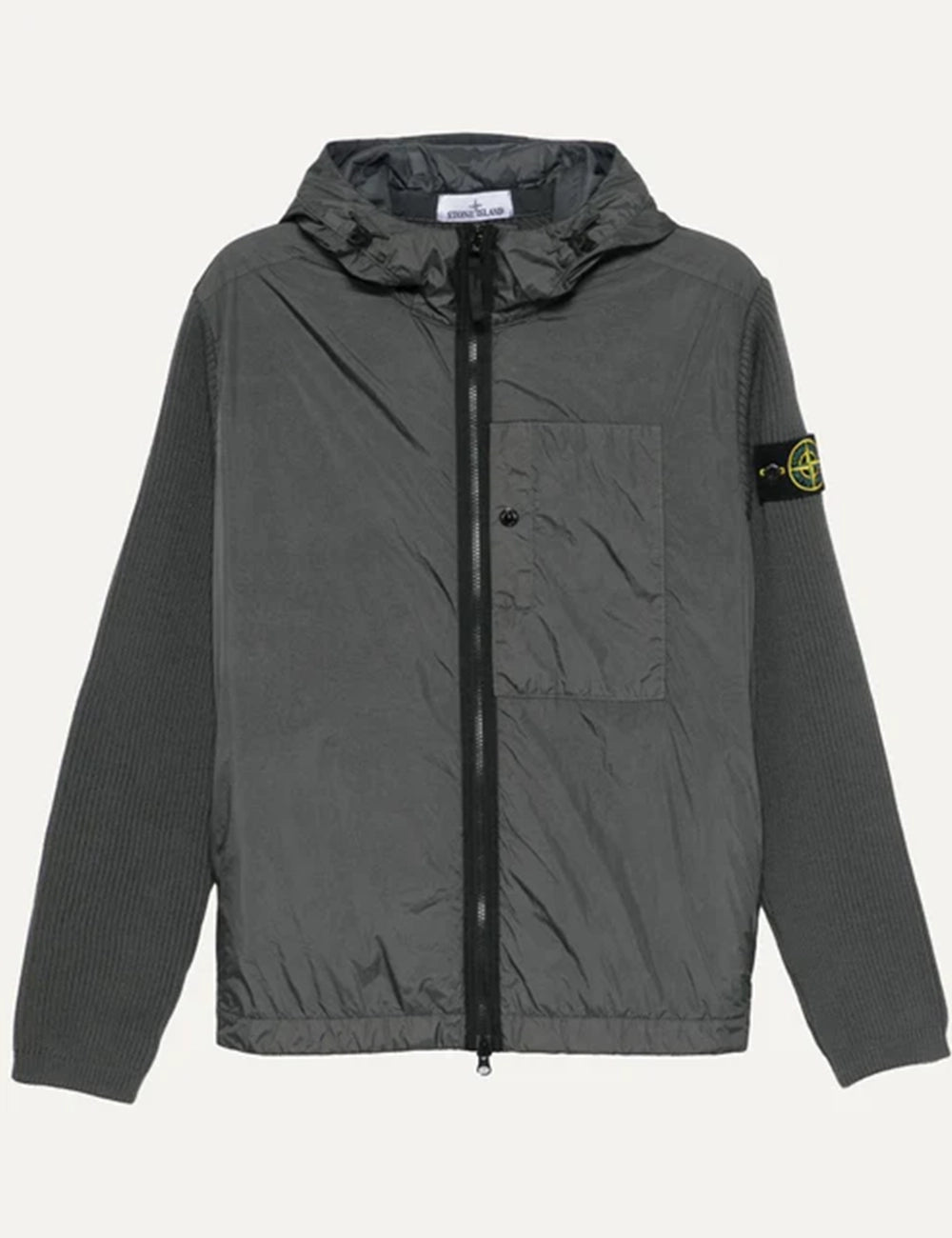 STONE ISLAND GIUBBOTTO C/PARTI IN MAGLIA