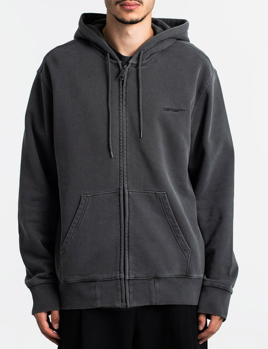 CARHARTT WIP HOODED DUSTER SCRIPT JACKET CARHARTT WIP