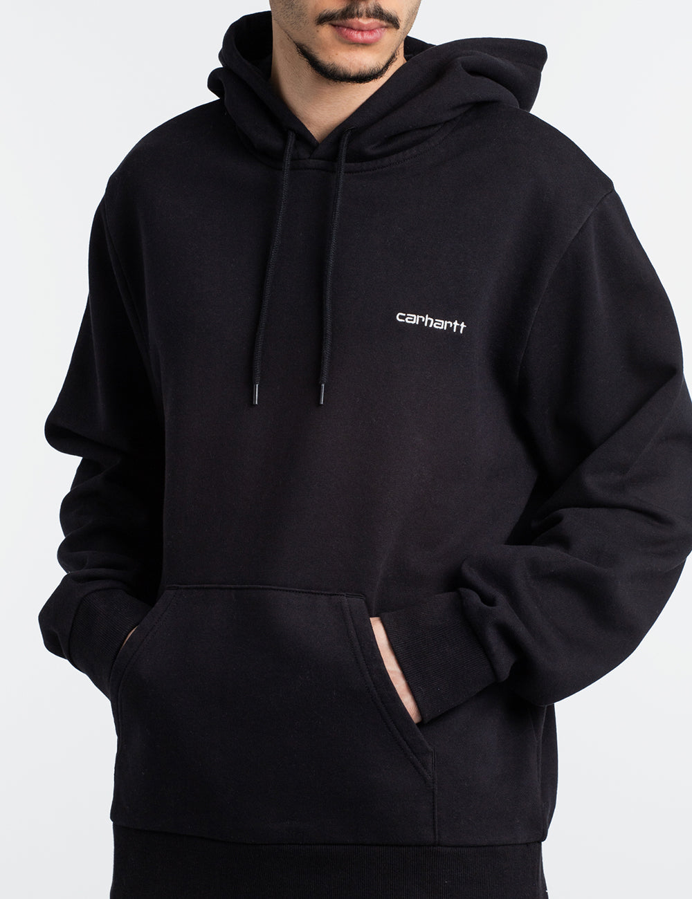 CARHARTT WIP HOODED SCRIPT EMBR SWEAT CARHARTT WIP