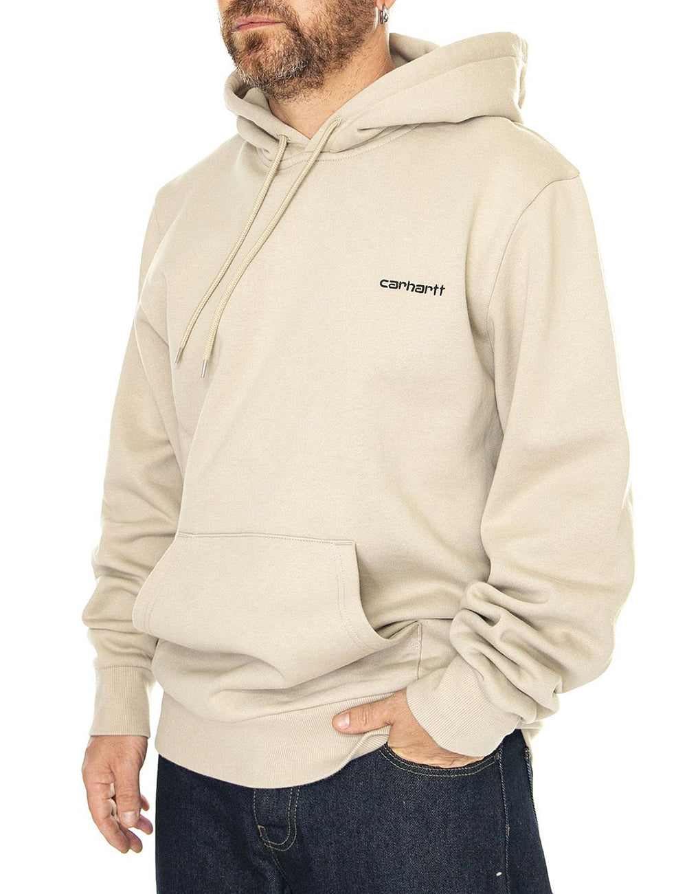 CARHARTT WIP HOODED SCRIPT EMBR SWEAT CARHARTT WIP