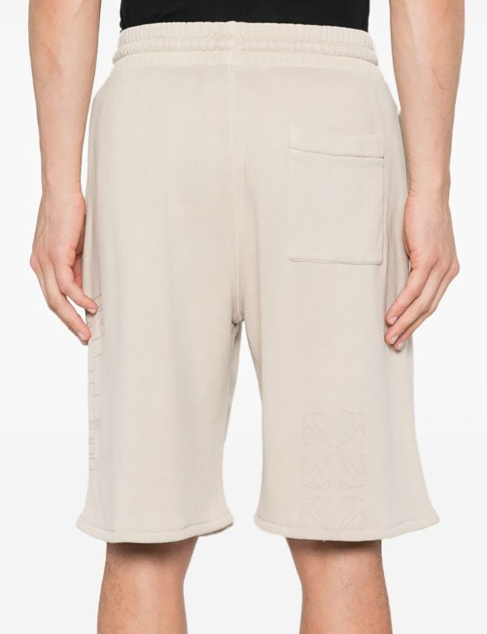 OFF WHITE OUTLINE SKATE SWEATSHORTS OFF WHITE