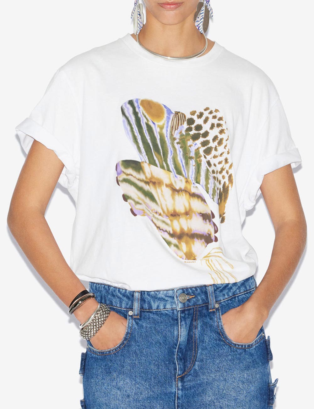 ISABEL MARANT EDWIGE TEE SHIRT ISABEL MARANT