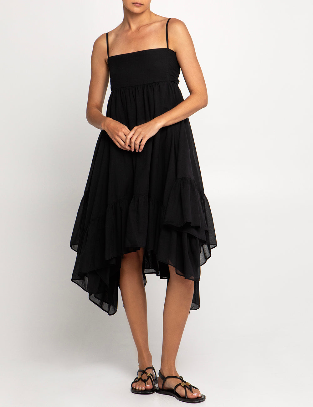 GREEK ARCHAIC KORI DRESS LONG STRAPS