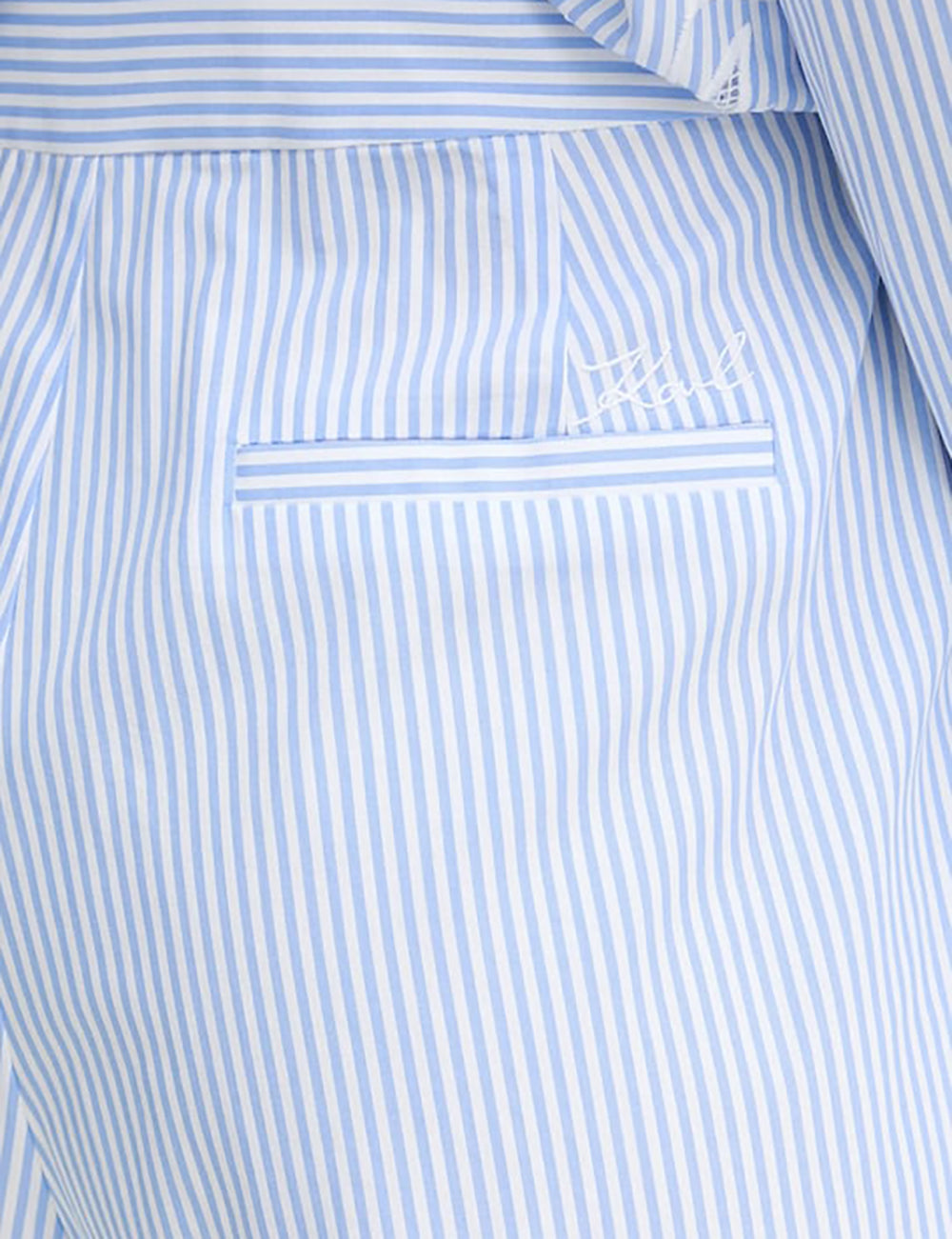 KARL LAGERFELD EMB CUT OUT SHORTS