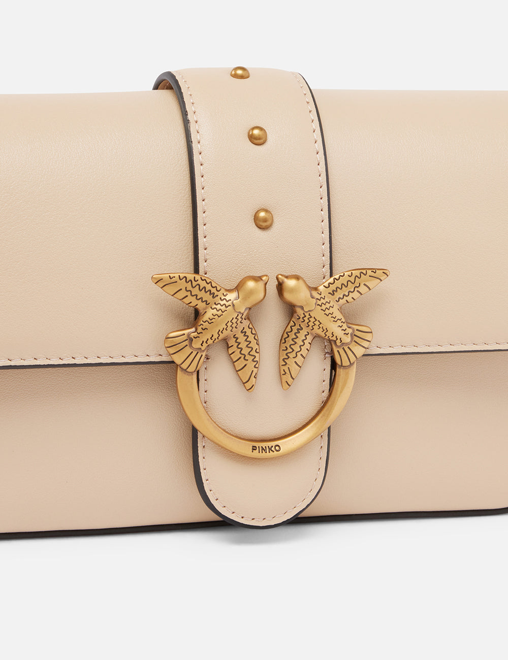 PINKO LOVE ONE MINI SLOUCHY FL VITELLO MORBIDO