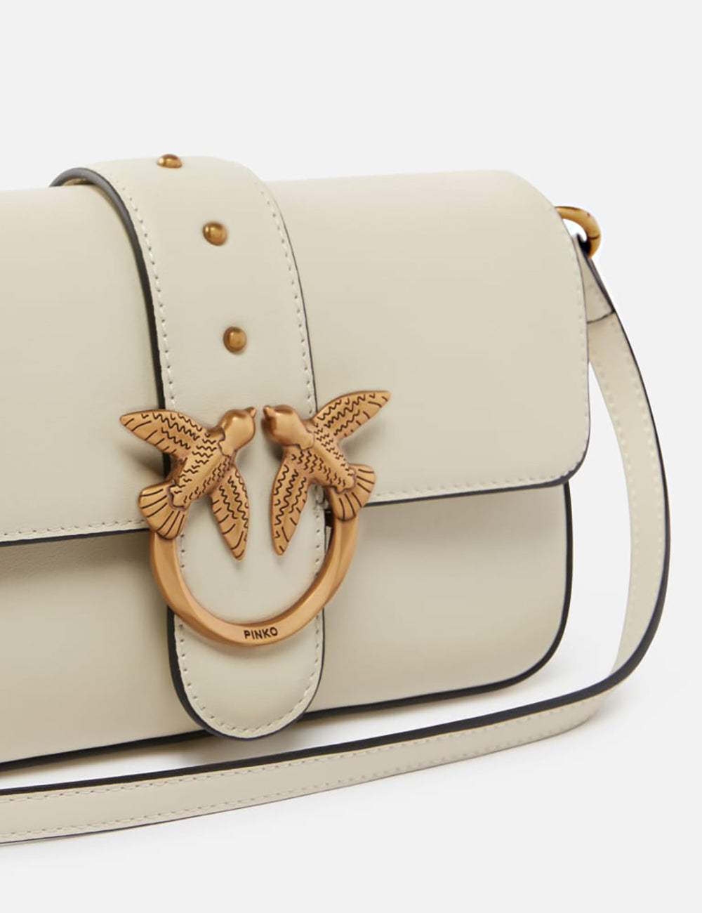 PINKO LOVE ONE MINI SLOUCHY FL VITELLO MORBIDO