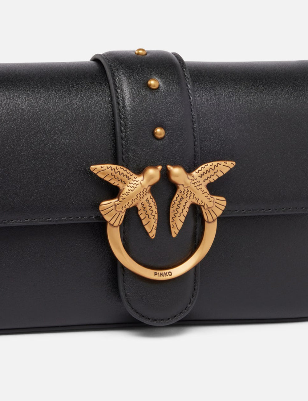 PINKO LOVE ONE MINI SLOUCHY FL VITELLO MORBIDO
