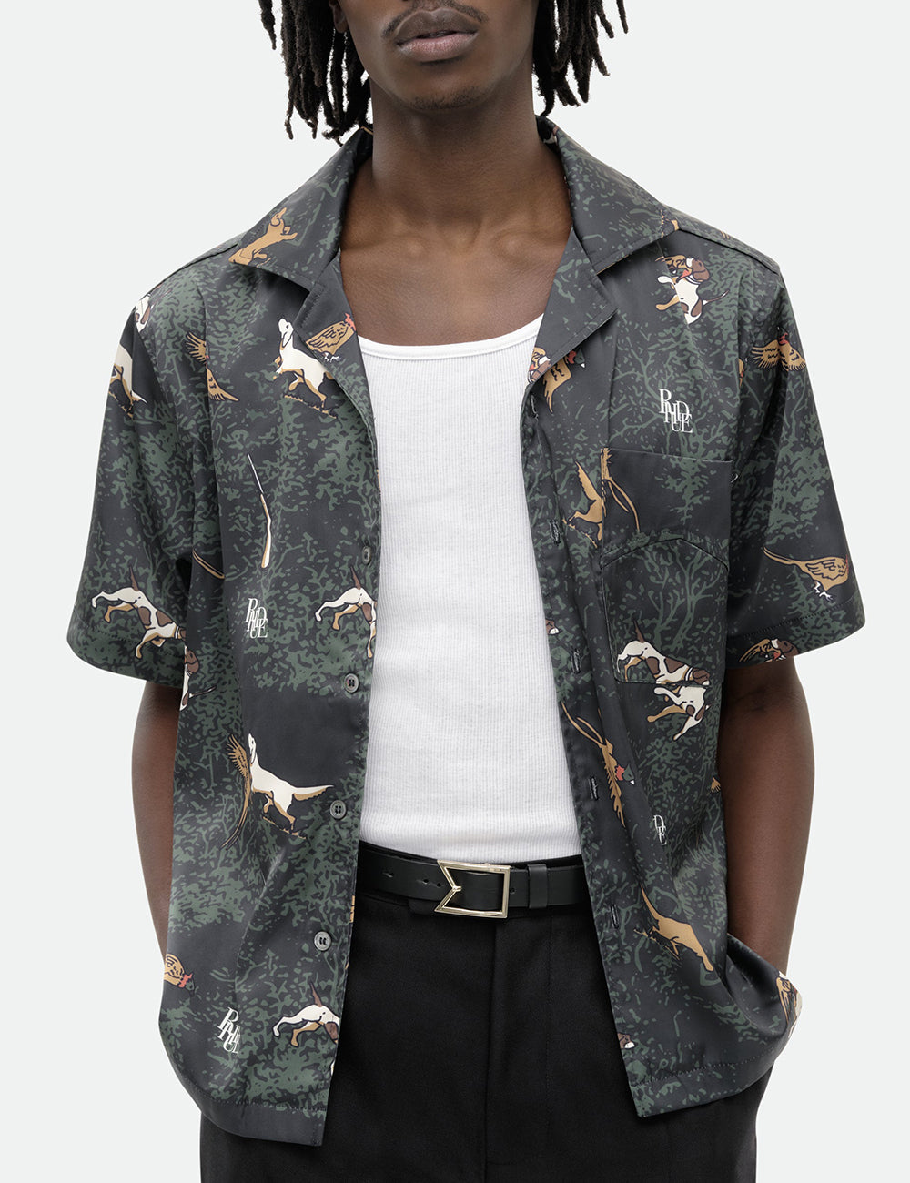 RHUDE SCRAMBLE DOG PRINT