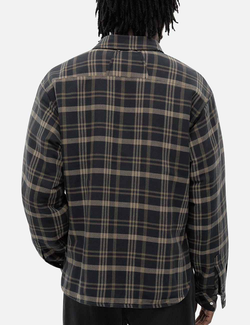 RHUDE FLANNEL SHERPA OVER