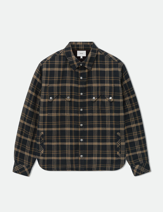 RHUDE FLANNEL SHERPA OVER