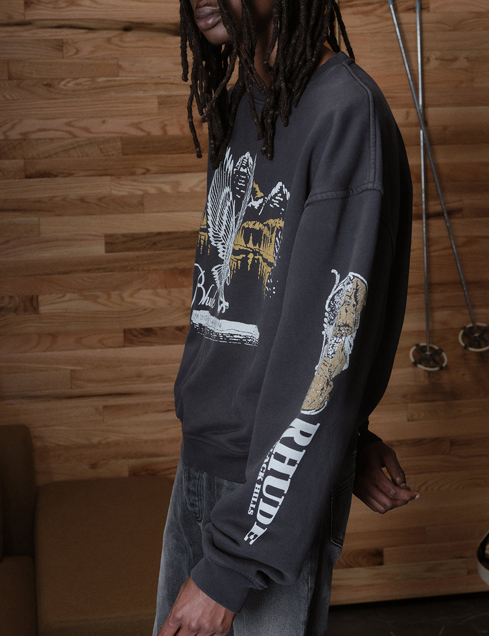 RHUDE RHUDE PENNANT FLAG