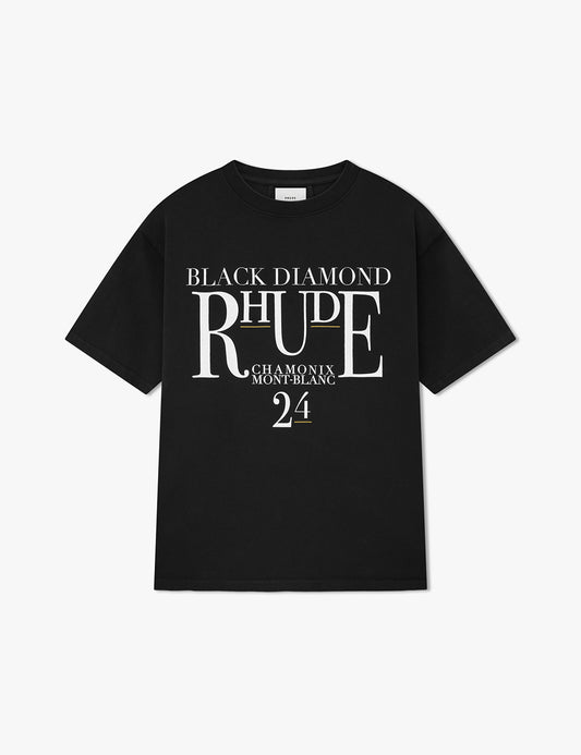 RHUDE BLACK DIAMOND TEE