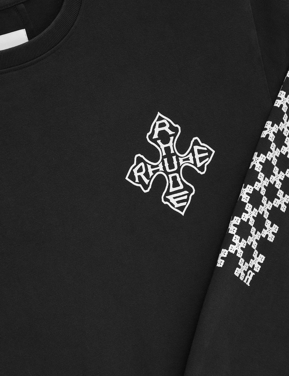 RHUDE RHUDE CROSS LS TEE