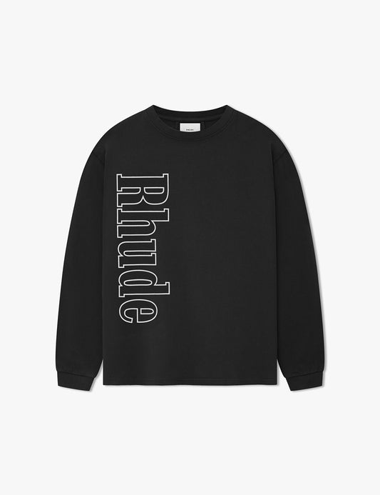 RHUDE RHUDE SIDE LOGO LS TEE