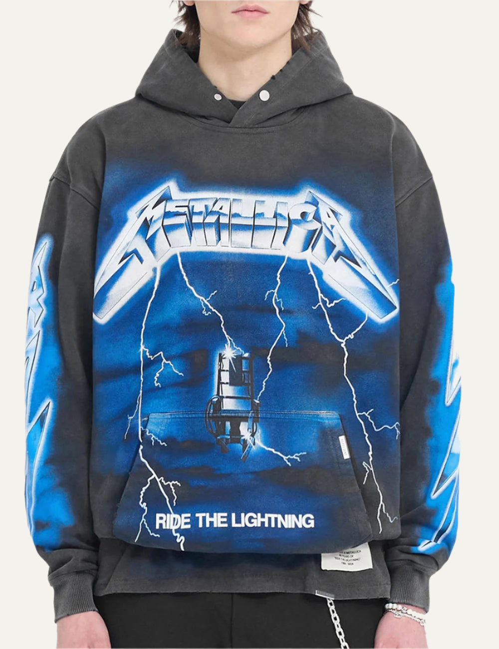 REPRESENT METALLICA RIDE THE LIGHTNING HOODIE