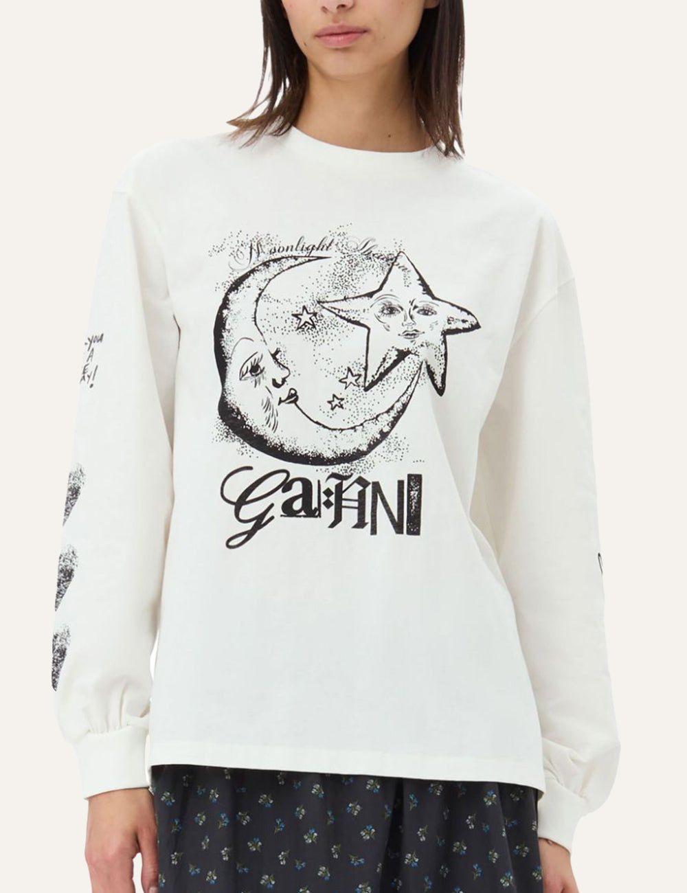 GANNI MOON LONG SLEEVE