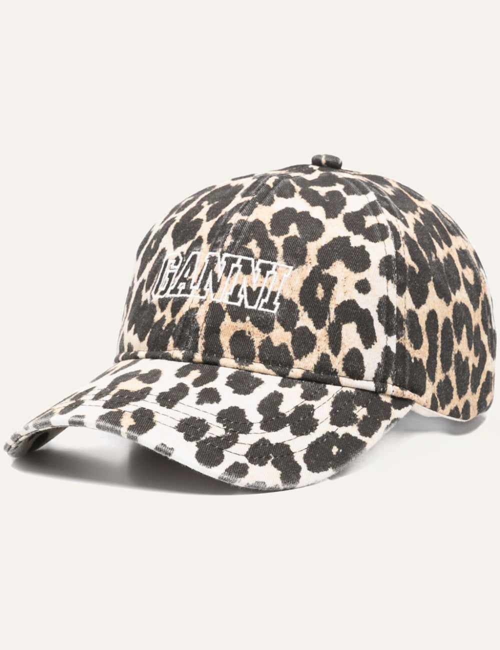 GANNI CAP HAT PRINT