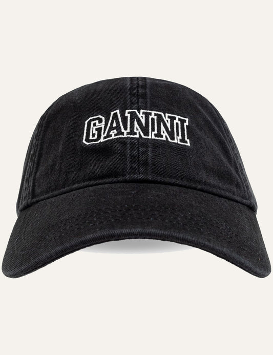 GANNI CAP HAT PRINT