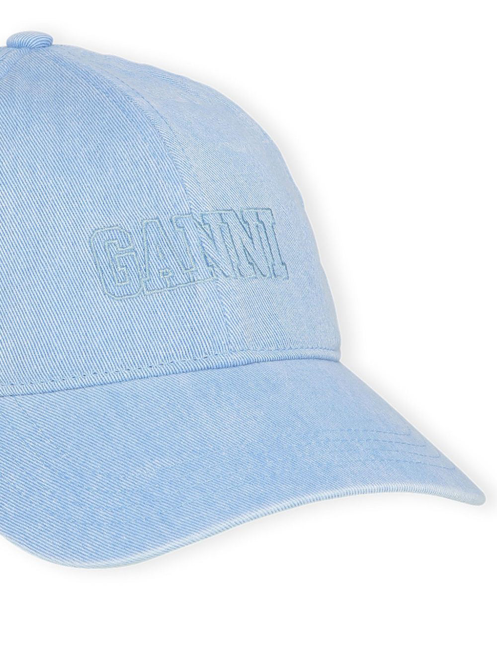 GANNI CAP HAT DENIM