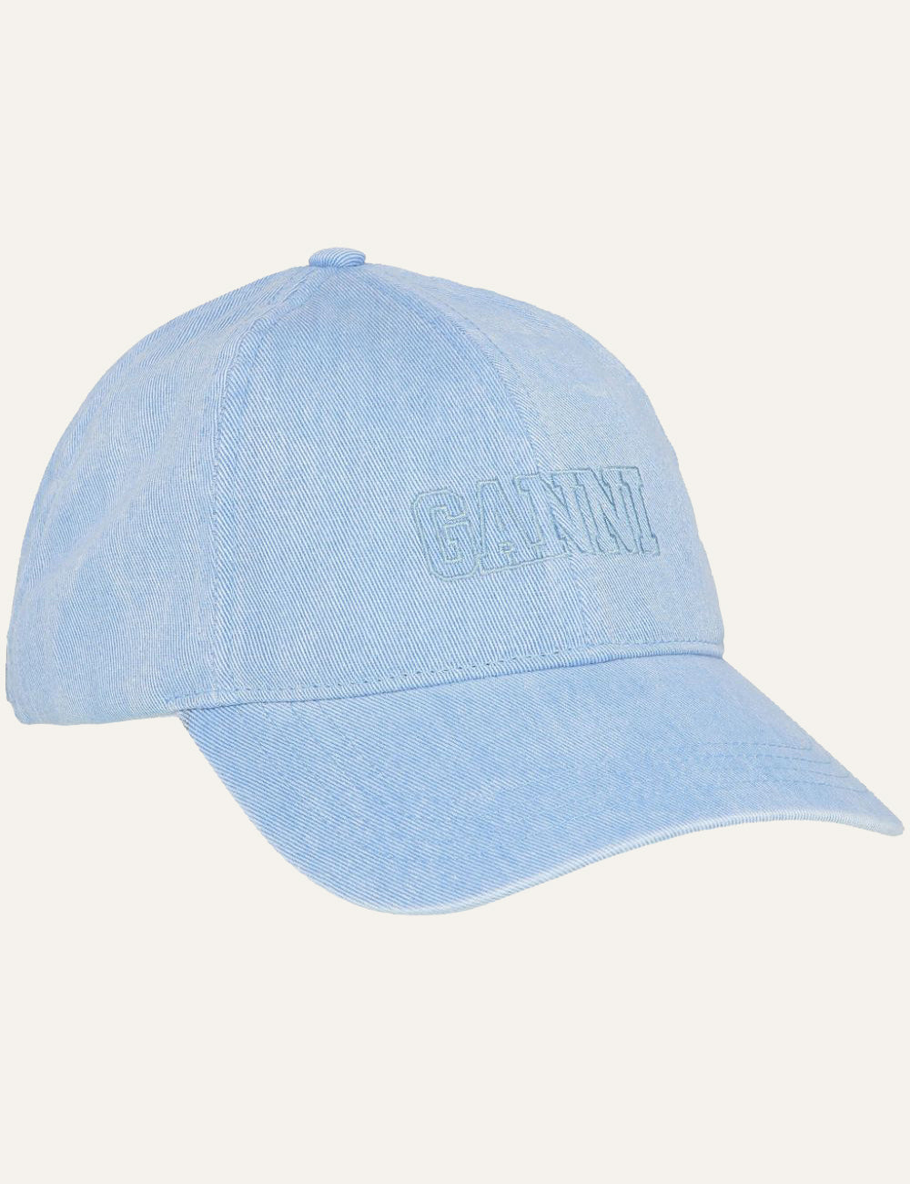 GANNI CAP HAT DENIM