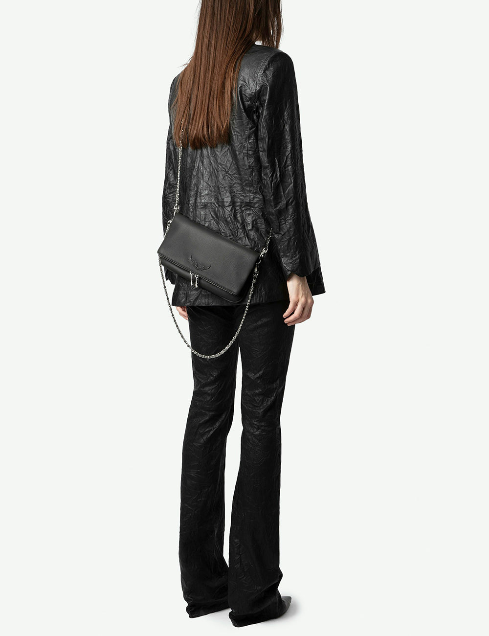 ZADIG&VOLTAIRE ROCK GRAINED LEATHER