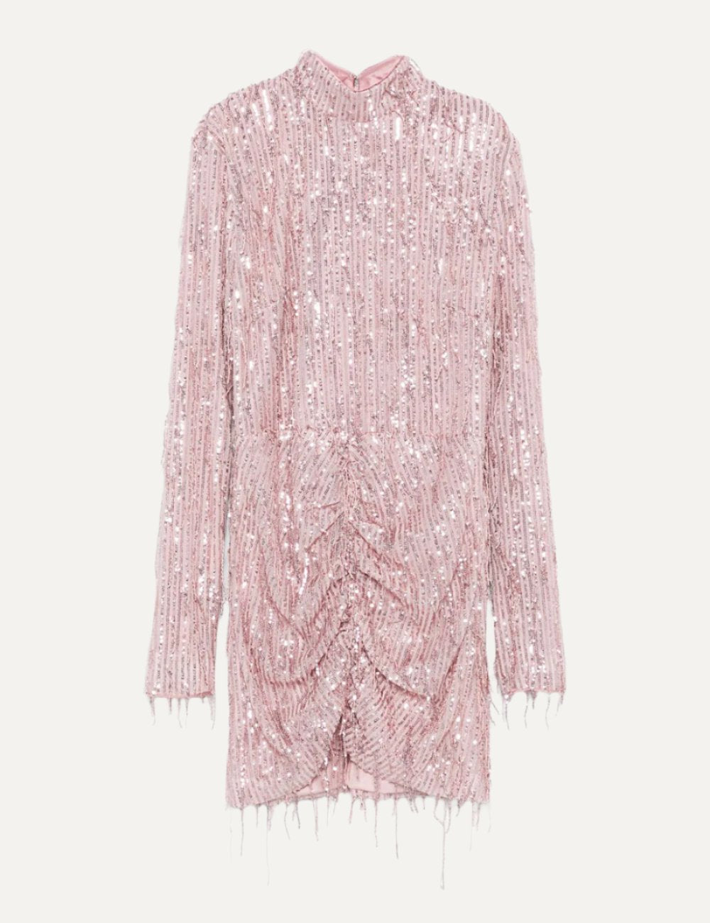 ROTATE SEQUIN FRINGE MINI DRESS