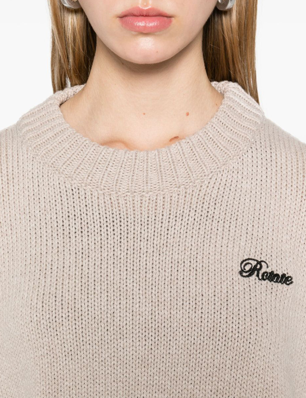 ROTATE KNIT CREWNECK SWEATER