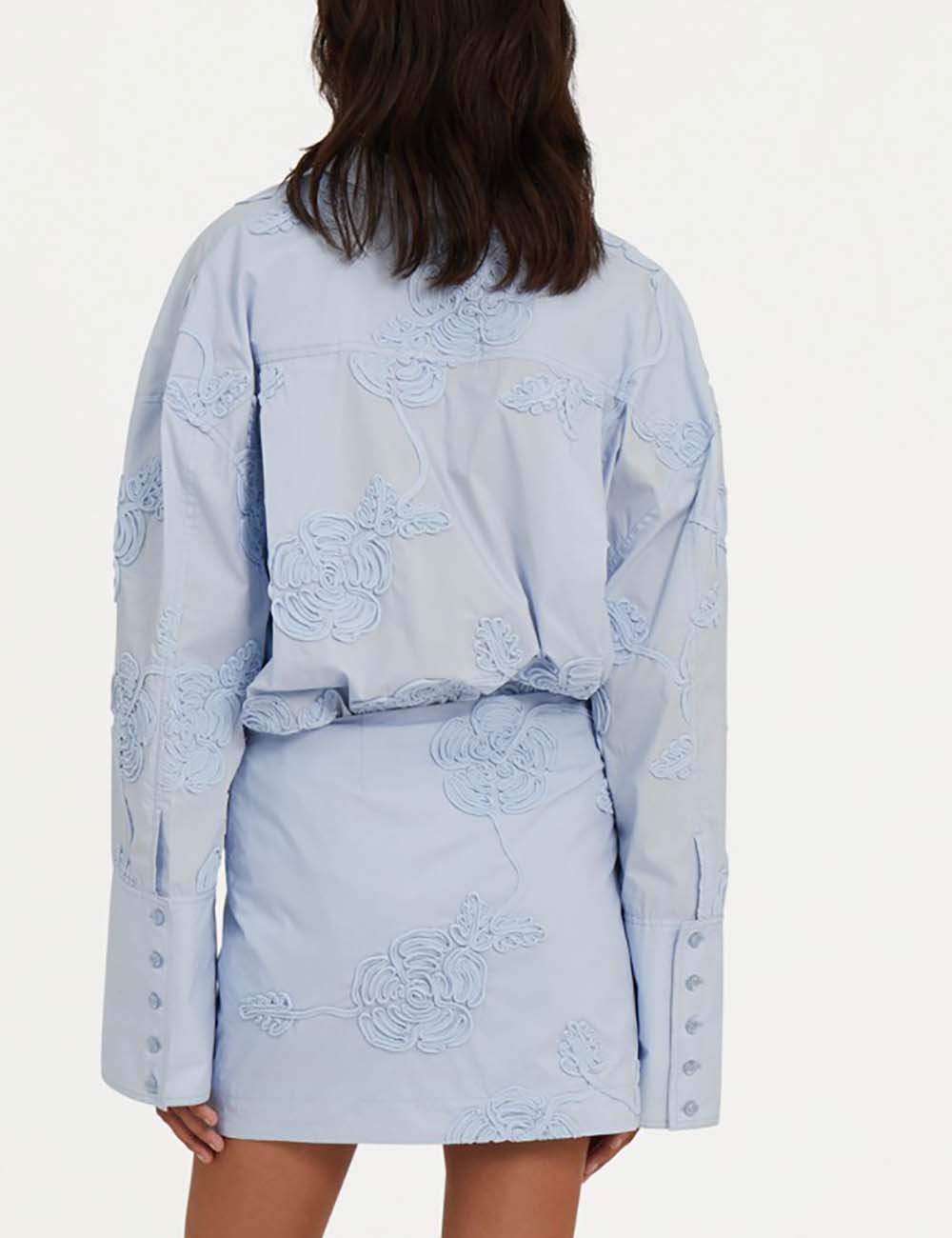 ROTATE FLOWER OVERSIZED SHIRT