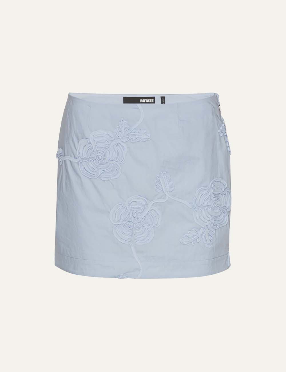 ROTATE COTTON MINI SKIRT