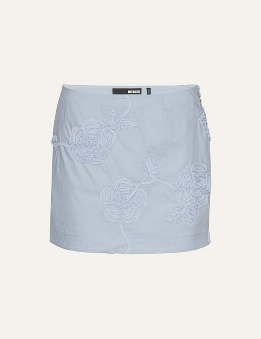 ROTATE COTTON MINI SKIRT