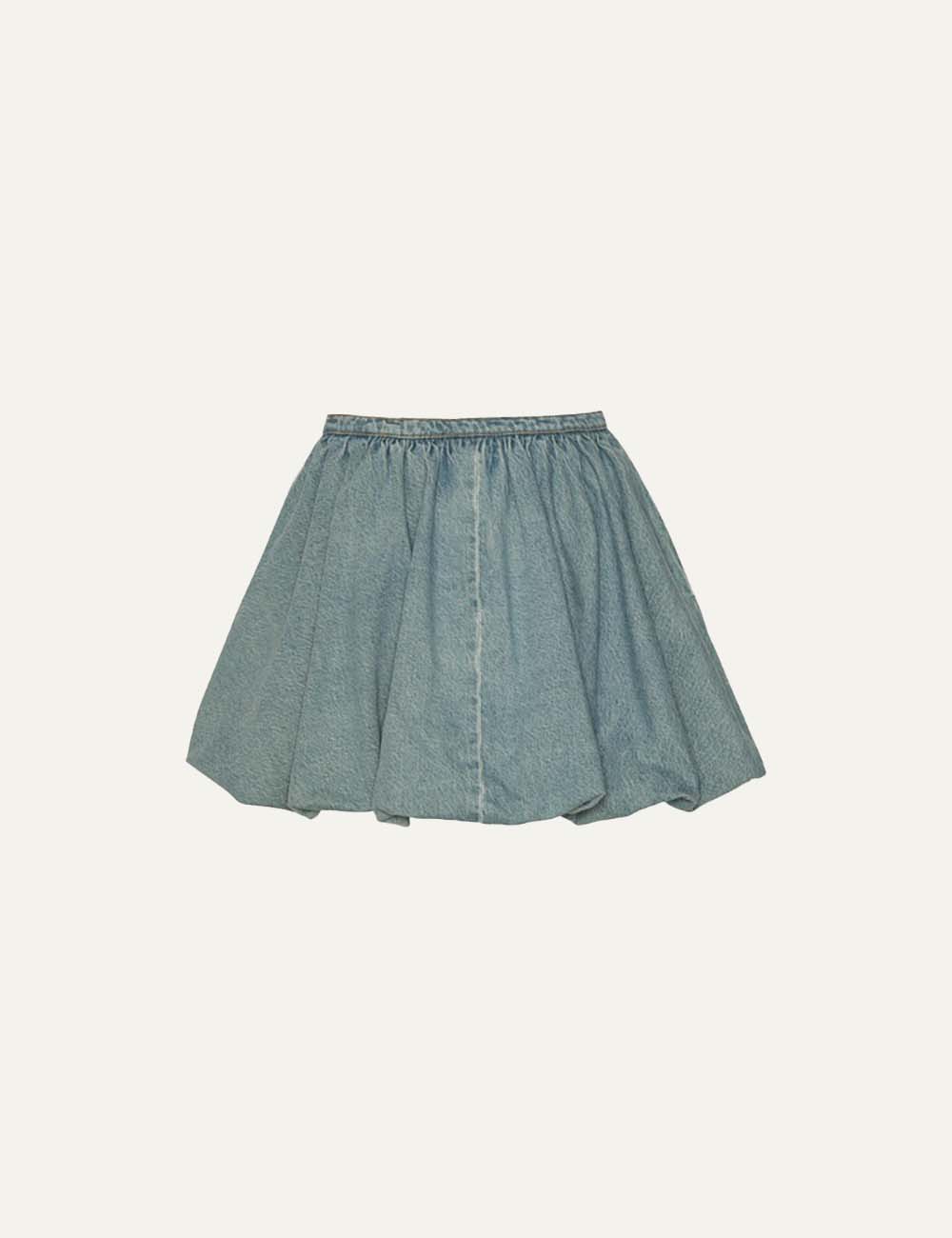 ROTATE DENIM BALLOON SKIRT