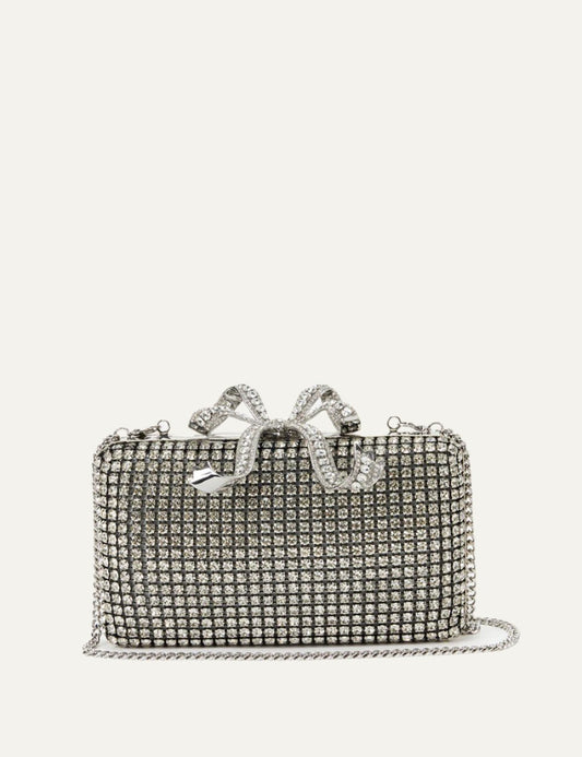 SELF-PORTRAIT CRYSTAL BOX CLUTCH