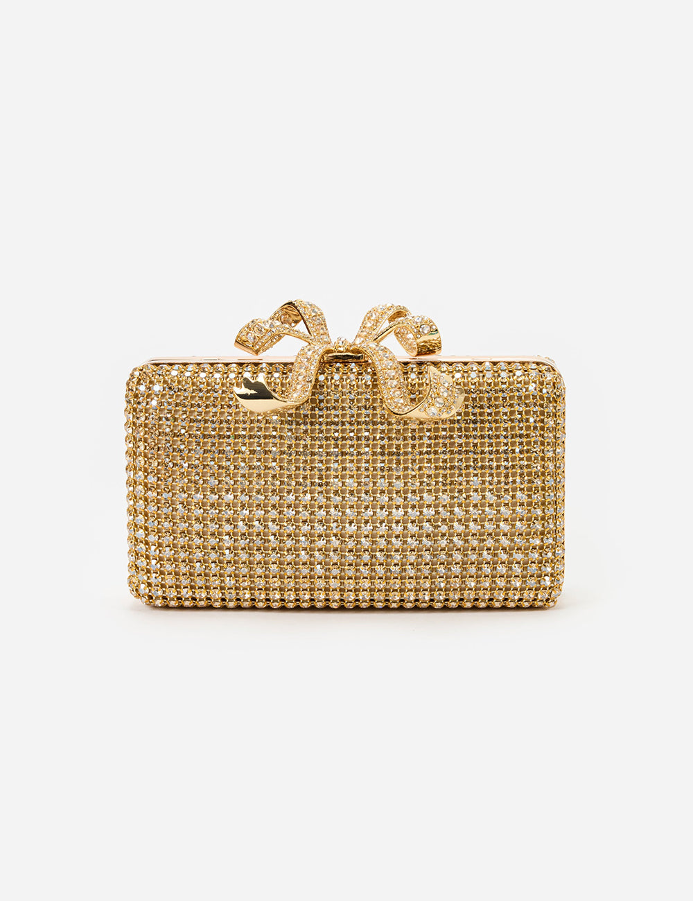 SELF-PORTRAIT CRYSTAL BOX CLUTCH