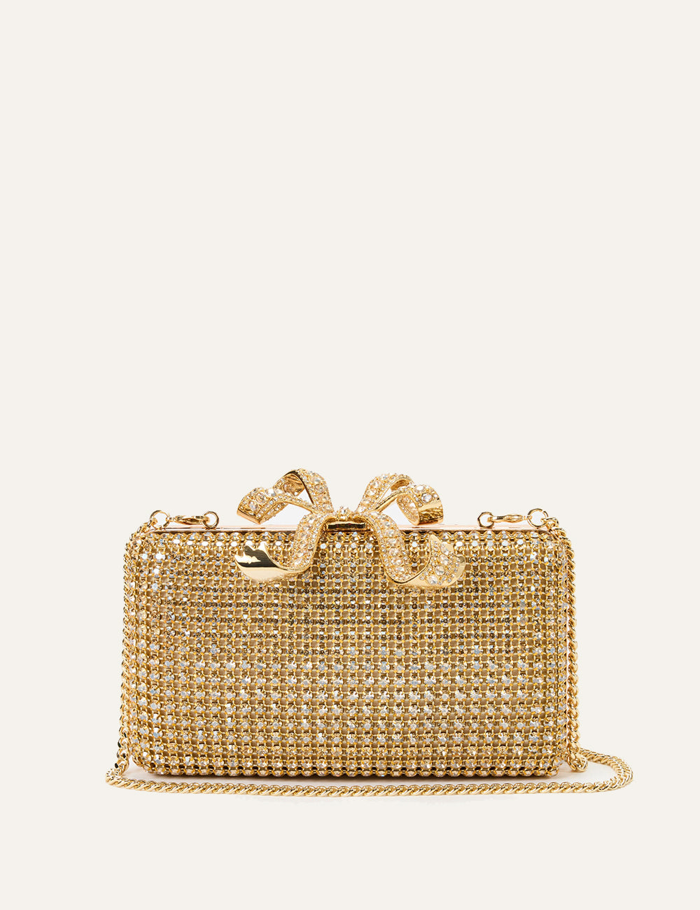 SELF-PORTRAIT CRYSTAL BOX CLUTCH