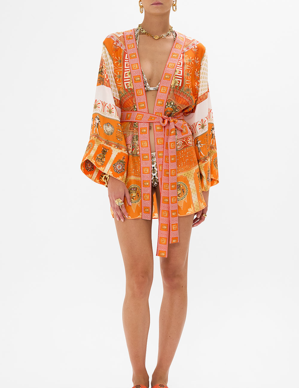 CAMILLA SHORT KIMONO WRAP